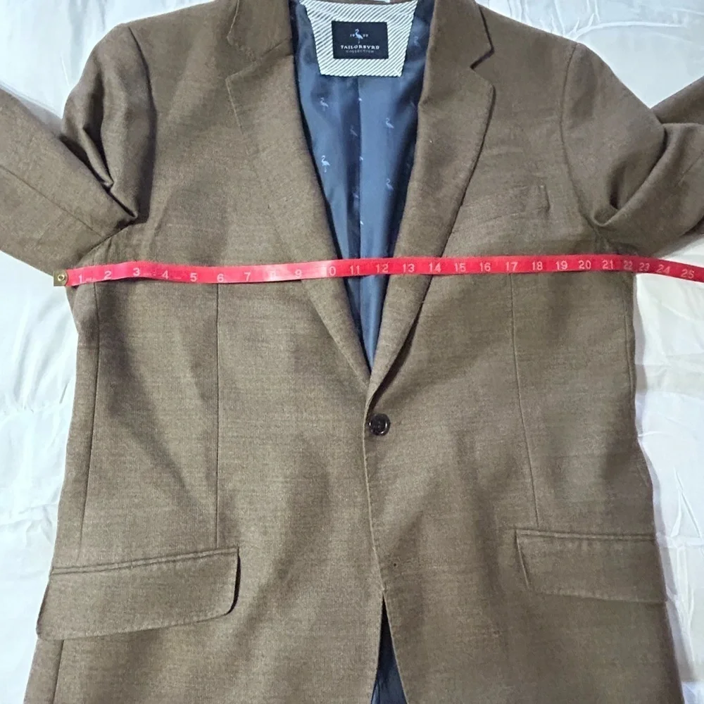 Tailorbyrd Collection | Men's Wool Blazer Size 44L Super 110’s Sportcoat